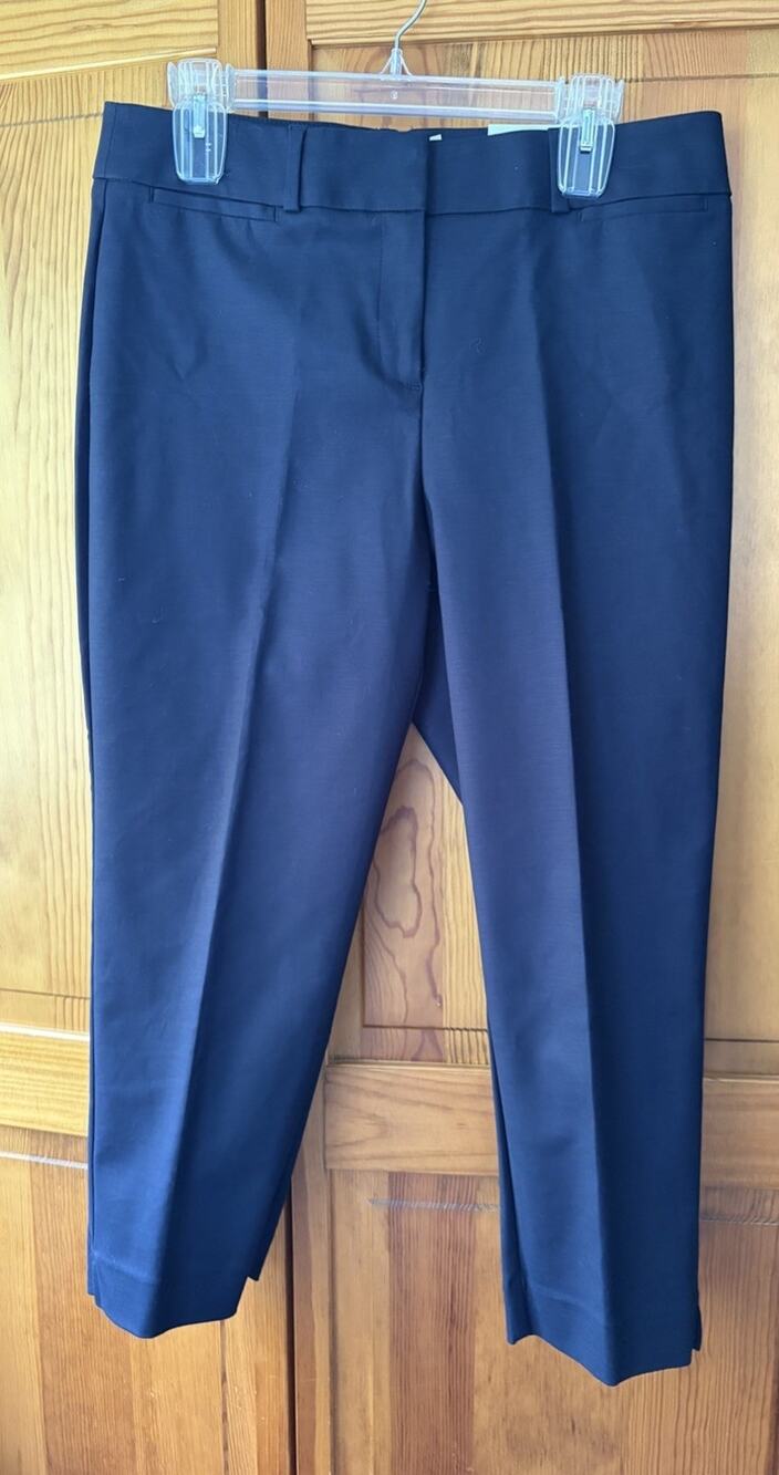 LOFT Women’s Navy Riviera Pants Julie Fit Size 10P
